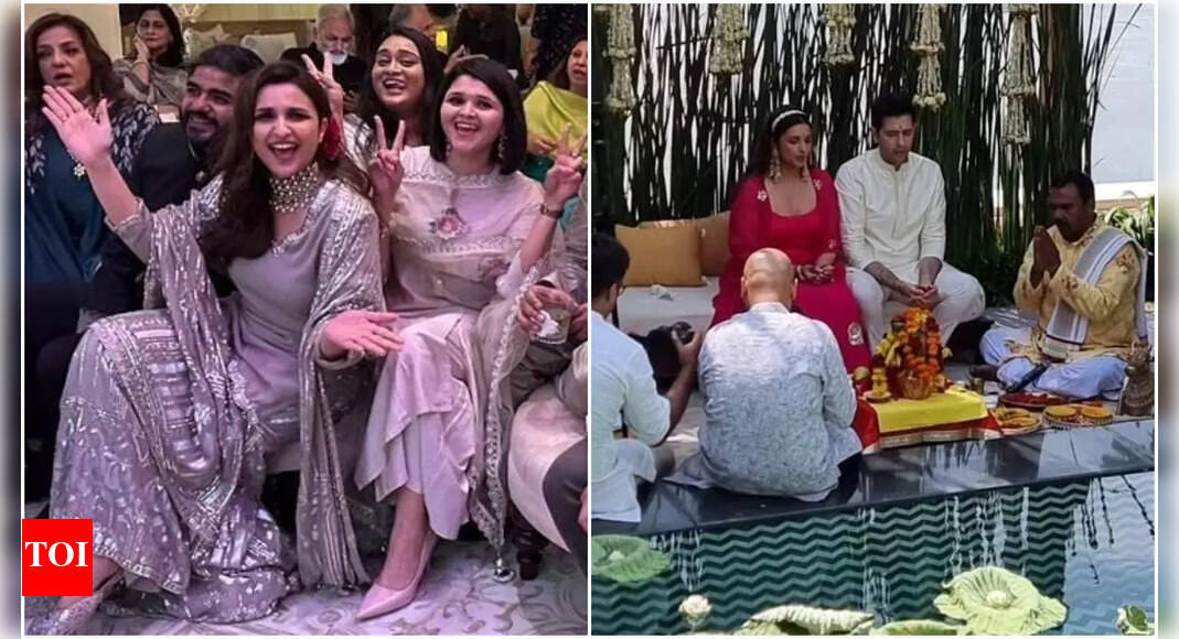 Unseen pics from Parineeti's wedding go viral