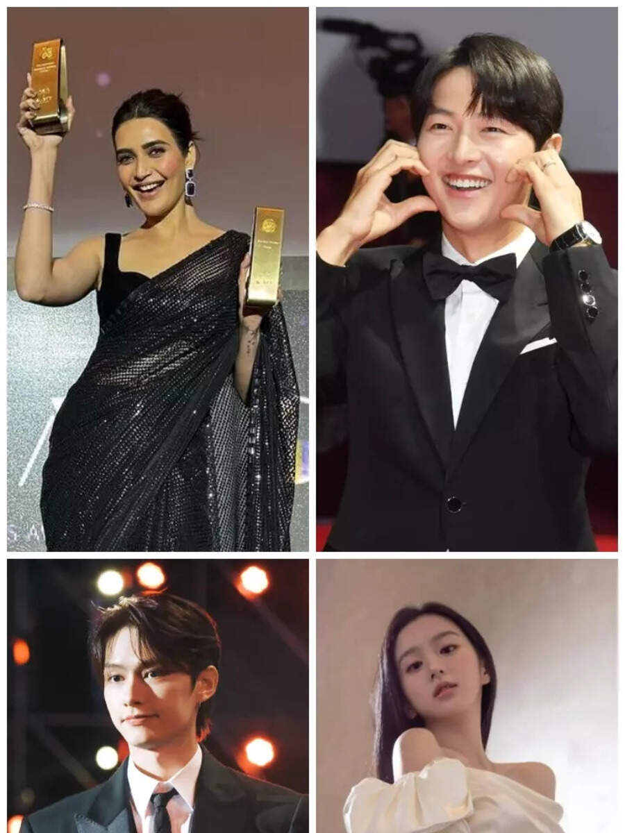 Celebrities at the Busan International Film Festival​