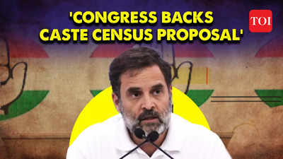 Congress Working Committee in a unanimous decision has supported the idea of caste census in the country: Rahul Gandhi