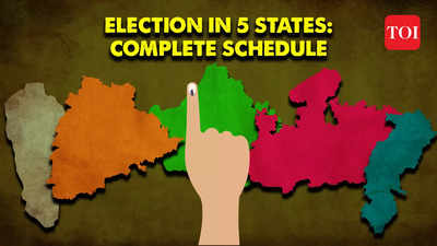 Assembly elections in Mizoram, Chhattisgarh, MP, Rajasthan and Telangana: Watch the complete schedule