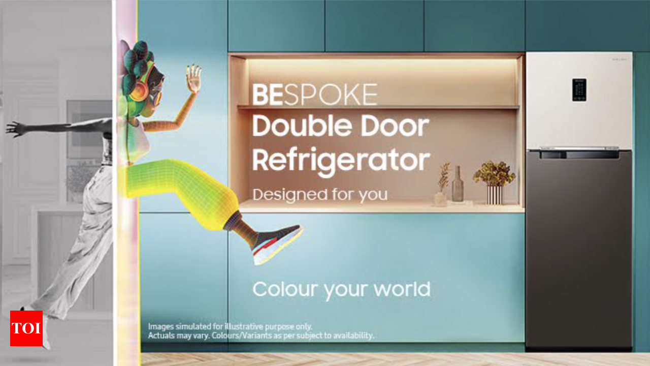 Samsung double door store fridge 400 litre