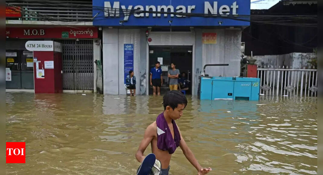 Heavy flooding in southern Myanmar displaces over 14,000 people