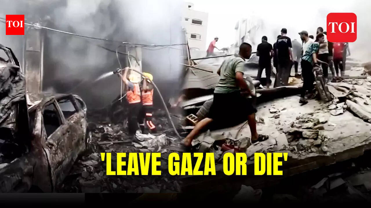 Watch: New aerial footage of Gaza reveals extent of devastation and ...