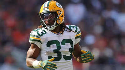 Green Bay Packers' Aaron Jones sidelined again, hamstring woes continue
