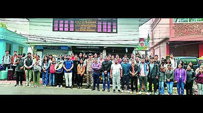 124 students stranded in Sikkim reach state