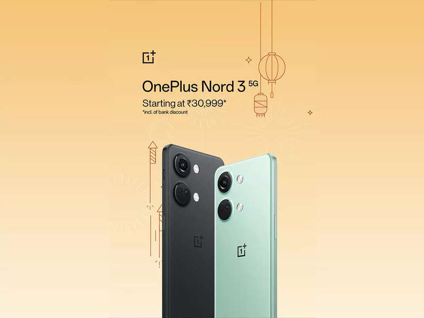 Brighten your Diwali with OnePlus products under INR 30,000, including the popular OnePlus Nord 3 and Nord CE3
