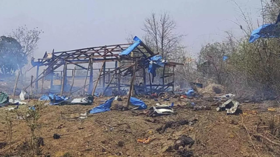 Women, children among 30 killed as artillery hits Myanmar refugee camp - media, sources