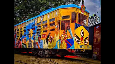 Kolkata's iconic tram to sport a design makeover to reflect Durga Puja spirit