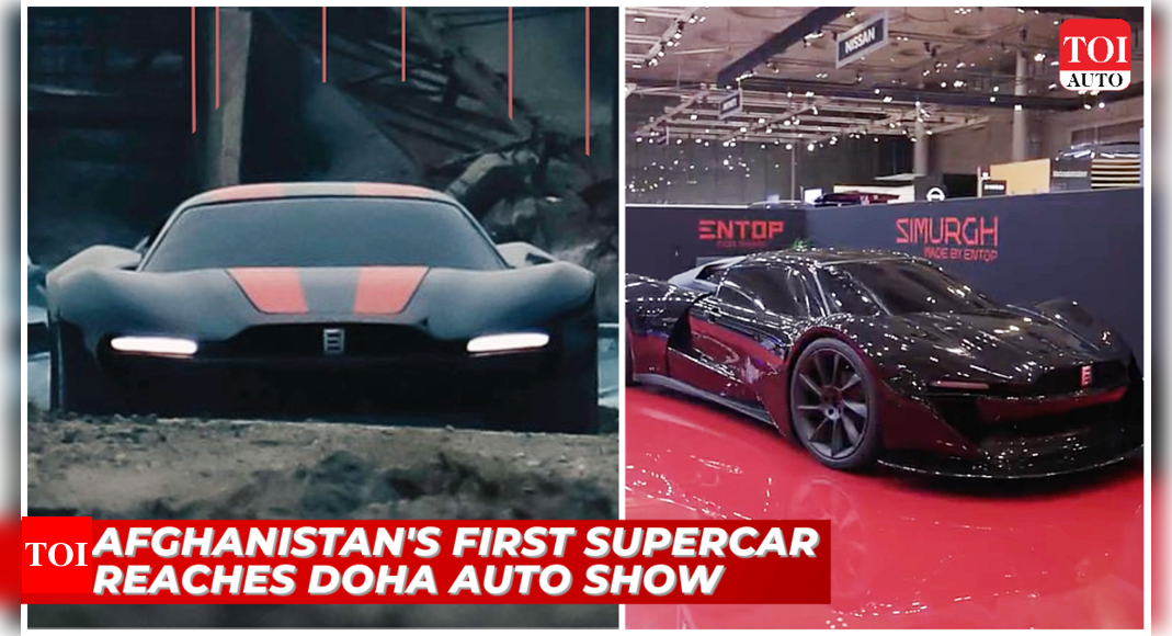 Taliban’s viral ‘Mada 9’ supercar enters Doha auto show with a shocking engine choice