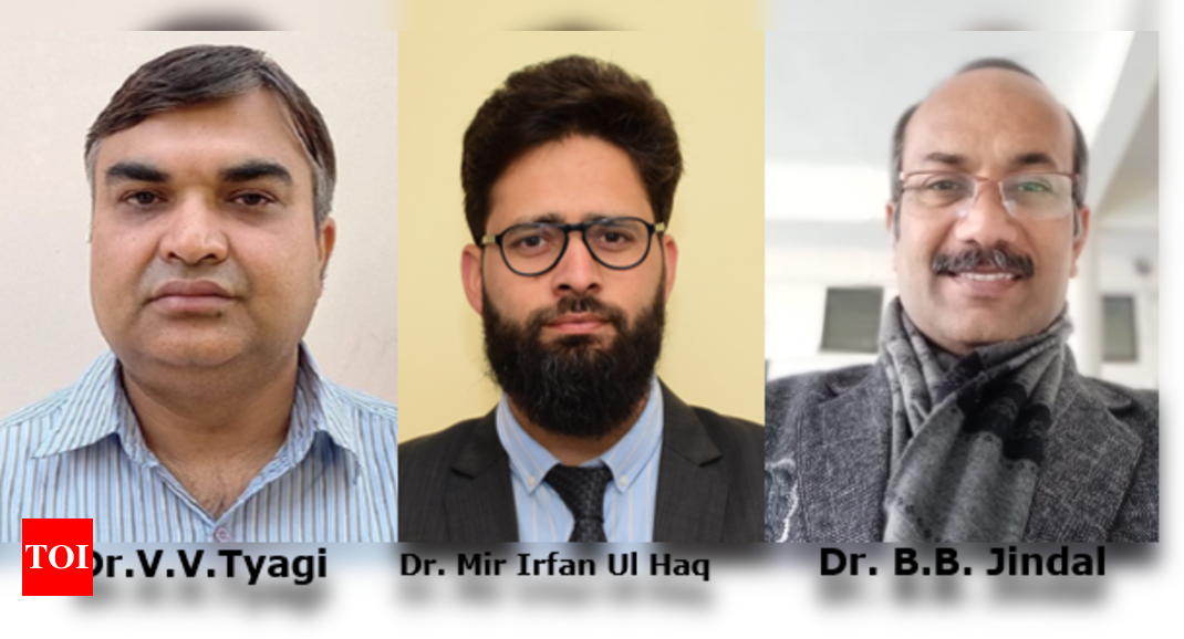 Dr Tyagi, Dr Haq & Dr Jindal of SMVDU ranked in top 2% scientists from India by E&S University