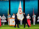 Asian Games 2023 closing ceremony: PR Sreejesh leads India as flag-bearer after nation's record-medal haul in Hangzhou, see pictures