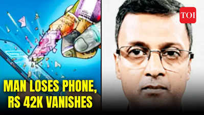 Man loses phone, Rs 42,000 vanishes from bank account within 15 minutes