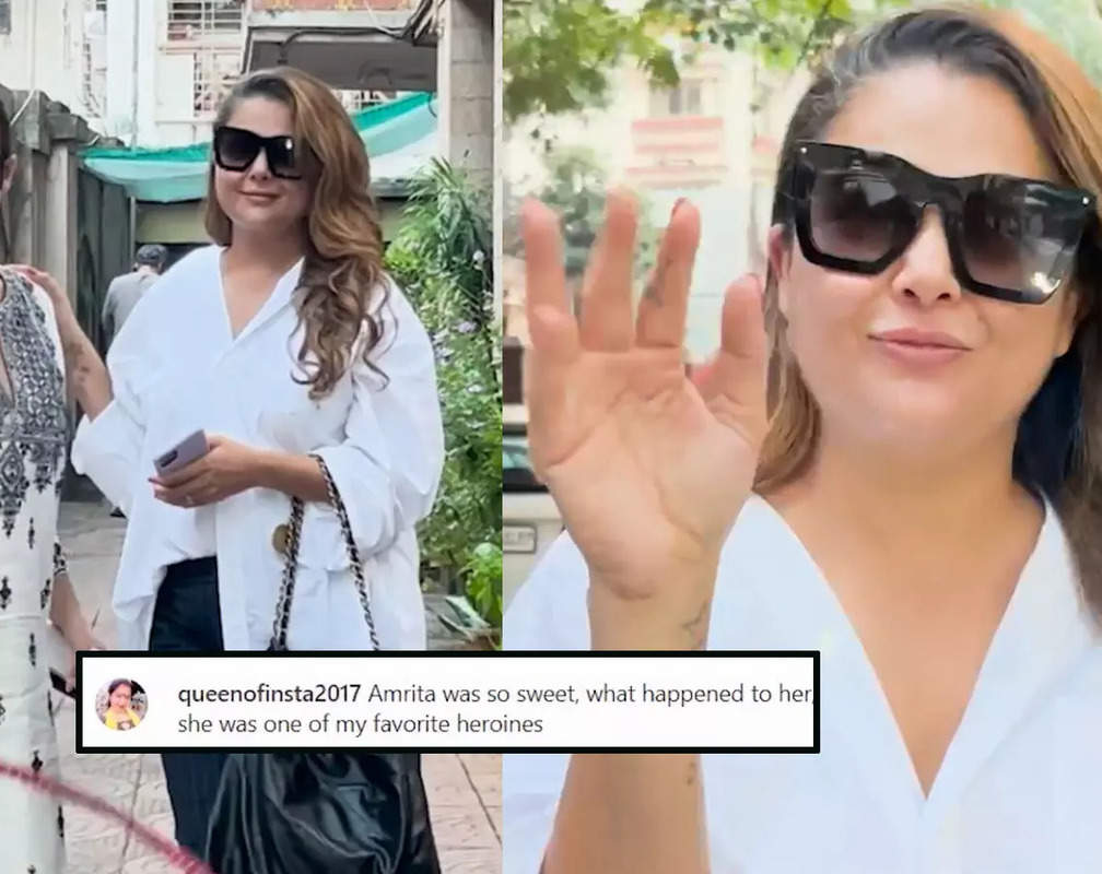 
'What happened to Amrita Arora', writes a netizen as the actress gets papped with her sister Malaika Arora outside their mother's residence
