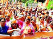 
Brahmins stage march for quota in govt jobs
