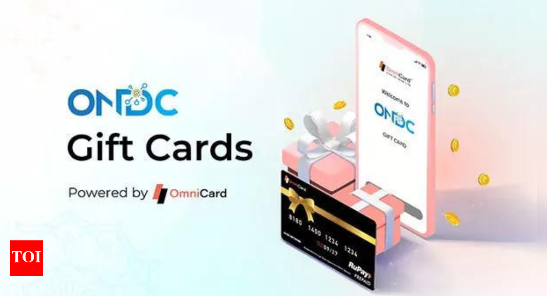 OmniCard collaborates with ONDC as the first fintech to issue corporate gift cards – Times of India