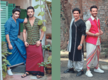 
Lungi or dhoti? Kolkata boys Gaurav Chakrabarty and Shaheb Bhattacherjee rock the desi drapes

