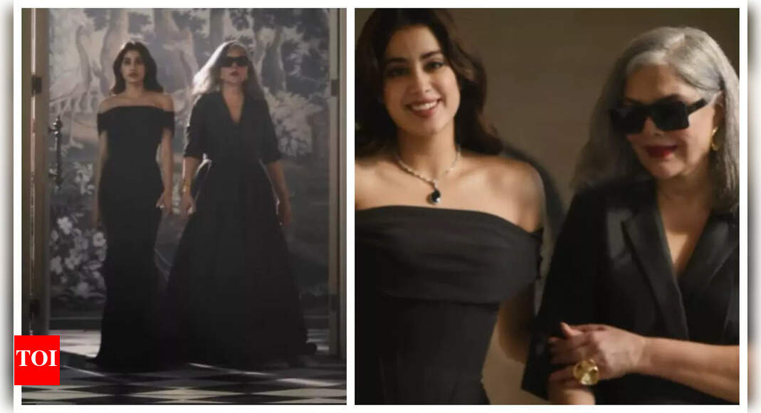 Janhvi and Zeenat unite for an 'iconic' ad