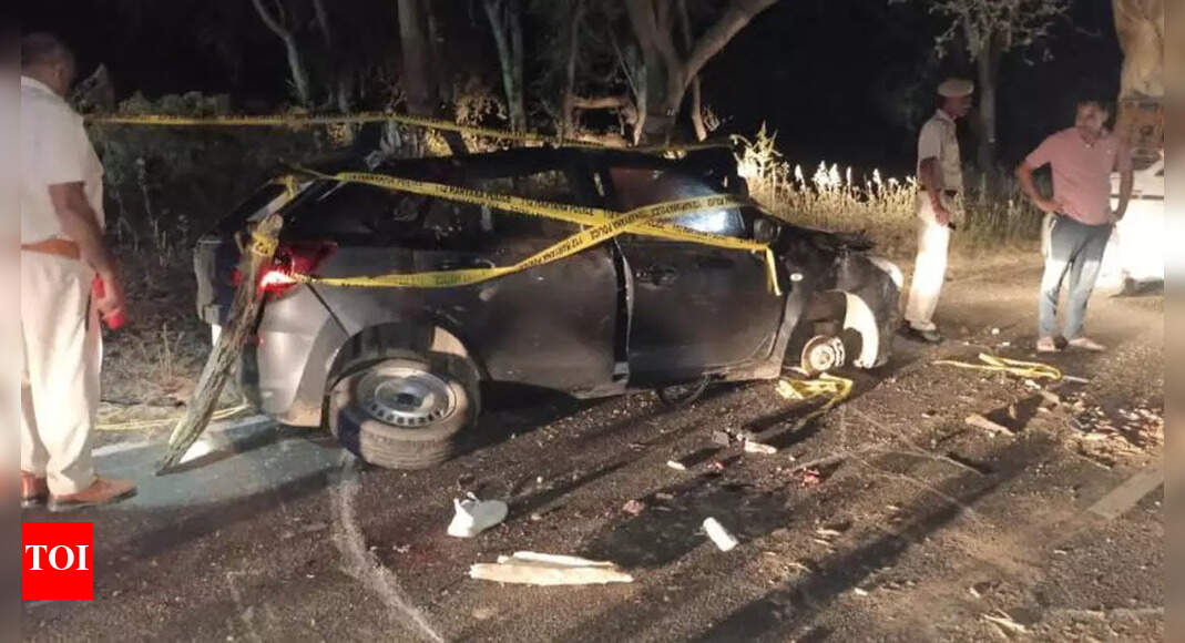 Haryana Car Accident: Six killed as car rams into truck in Bhiwani ...