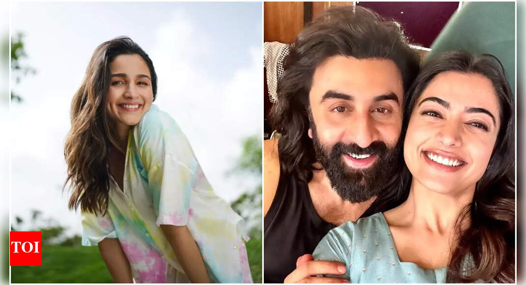 Animal: Alia plays Ranbir- Rashmika's love song