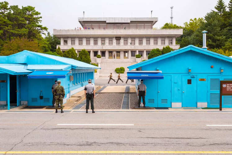 The Korean DMZ: North and South Korea