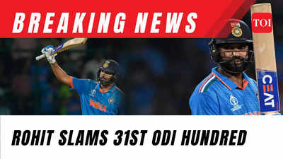 Rohit Sharma breaks Sachin Tendulkar’s this World Cup record, slams 31st ODI hundred against Afghanistan