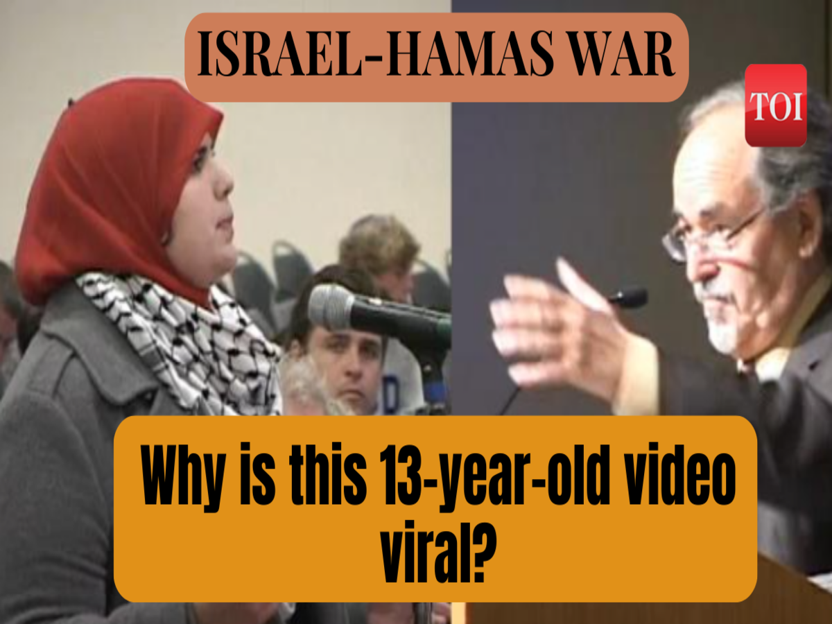 'If I support Hamas..': Video captures 13-year-old harrowing exchange  between David Horowitz and a Hezbollah-supporting student | TOI Original -  Times of India Videos