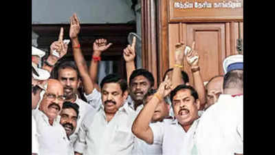 Pandemonium in the House as AIADMK MLAs get evicted