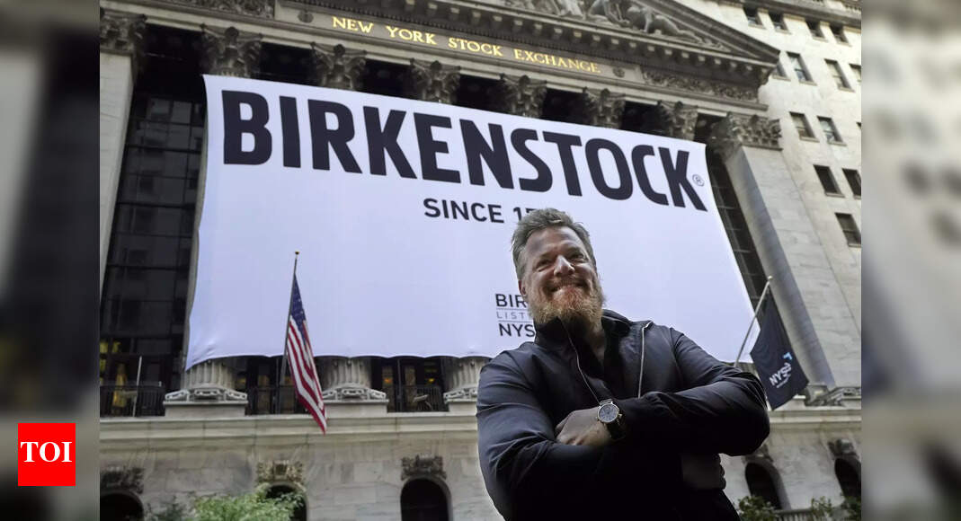 Birkenstock shares sink on Wall Street debut – Times of India