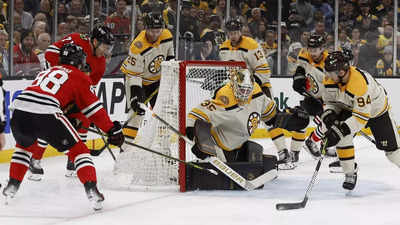 Boston Bruins rally to beat Chicago Blackhawks in thrilling NHL opener