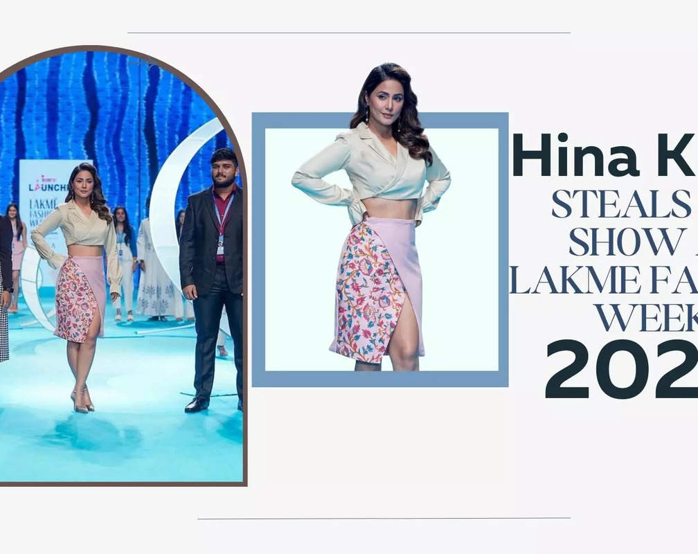 
Hina Khan steals the show at Lakme Fashion Week 2023
