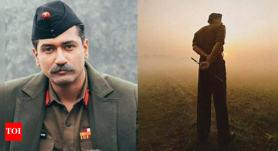 Sam Bahadur: Vicky Kaushal teases fans with a sneak peek | Hindi Movie ...