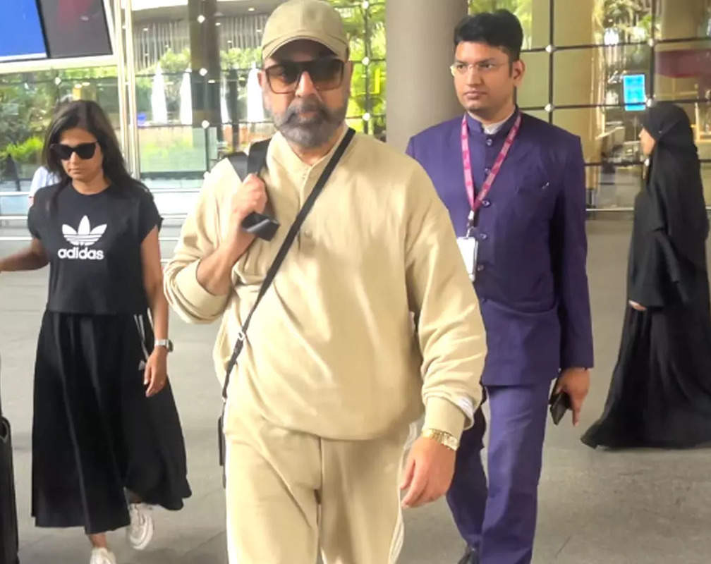 
On daughter Akshara Haasan’s birthday, Kamal Haasan arrives in Mumbai
