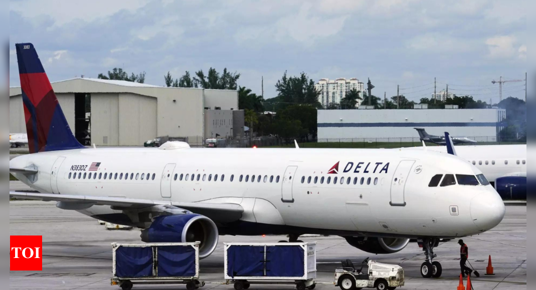 Delta’s quarterly profit tops estimates on booming international travel – Times of India