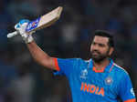 World Cup 2023 action in images: Rohit Sharma hits record WC century as India win by 8 wickets against Afghanistan