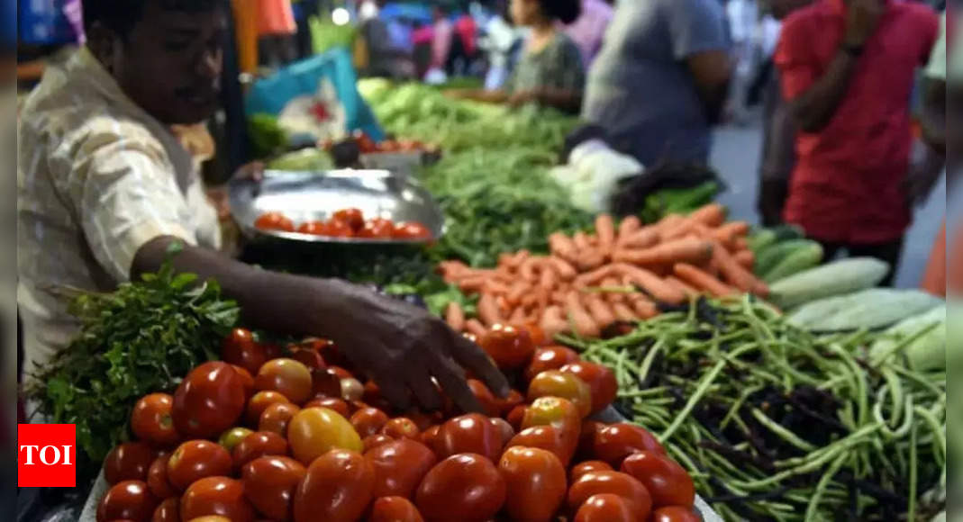 Retail inflation cools to 5.02% in September, back within RBI’s comfort zone – Times of India