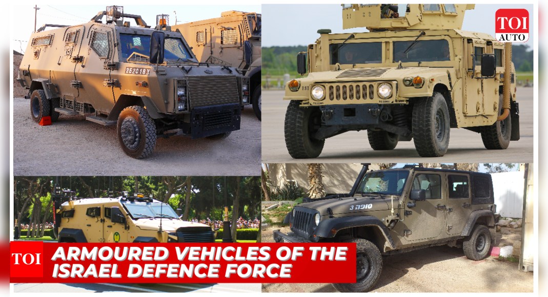 Los cinco vehículos principales de las Fuerzas de Defensa de Israel: el vehículo blindado «Wolf», más de 2.000 Humvees y Wrangler 4×4.