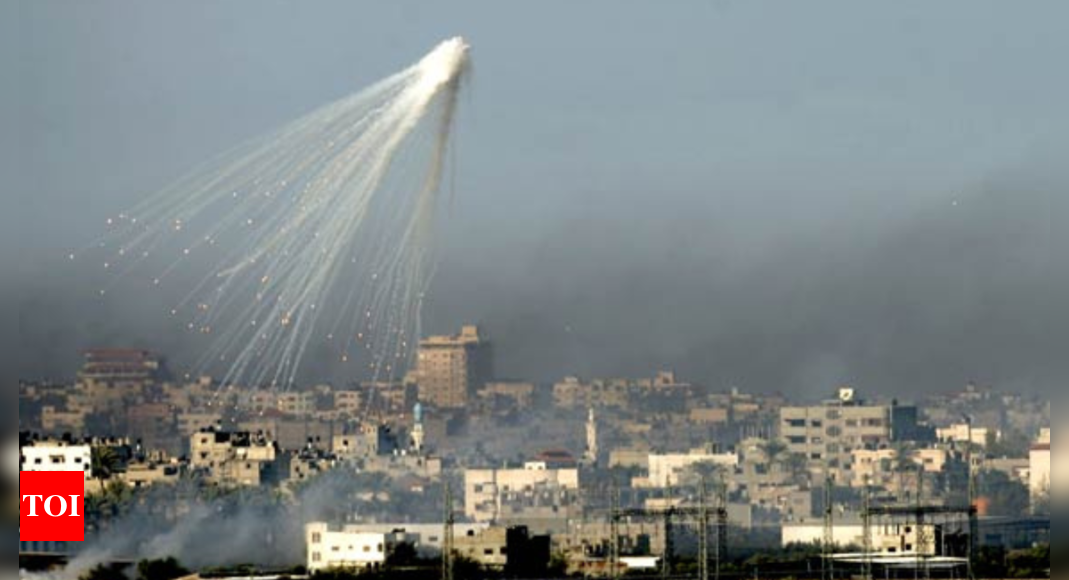 Israel Human Rights Watch says Israel used white phosphorus in Gaza