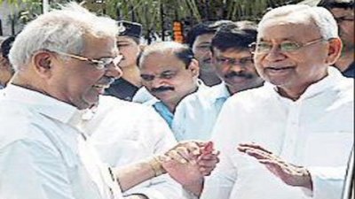 Bihar CM Nitish Kumar lays foundation stone for 2k panchayat bhawans
