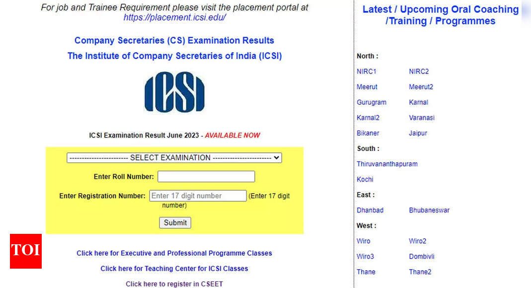 ICSI Company Secretary CSEET 2023 registrations close soon on smash.icsi.edu; Check exam details