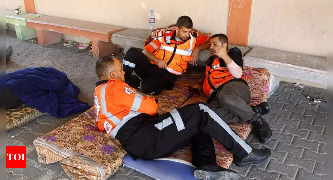 Gaza: Gaza Rescue Workers Scared And Exhausted Under Israel's Air ...