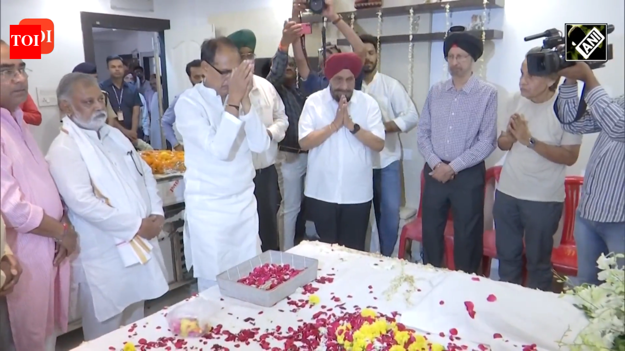 Madhya Pradesh mourns the loss of veteran BJP leader Sartaj Singh, CM ...