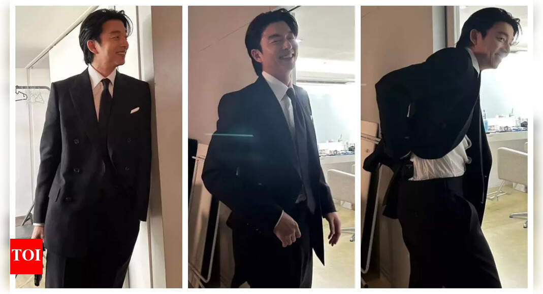 Gong Yoo teases fans with goofy pictures
