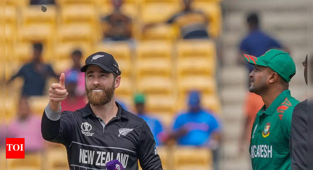 World Cup: New Zealand opt to bowl against Bangladesh | Cricket News &ndash; Times of India