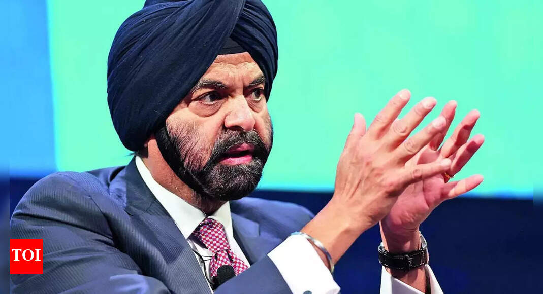 World Bank’s Banga says exploring longer, cheaper loans as mission expands to climate – Times of India