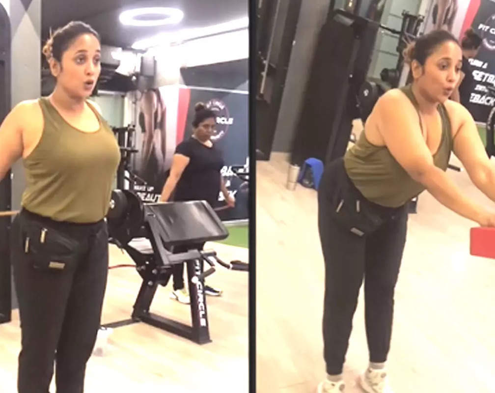 
Rani Chatterjee shares a glimpse of her workout session
