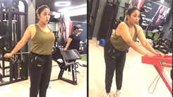 Rani Chatterjee shares a glimpse of her workout session