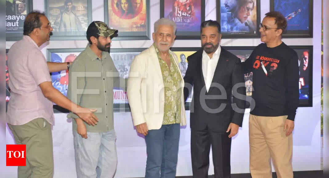 Kamal Haasan, Naseeruddin, Jackie Shroff at VVC Film festival