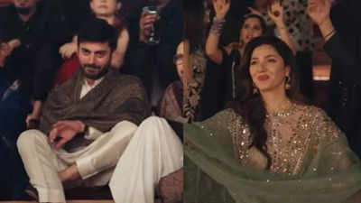 The internet skips a beat as Fawad Khan is seen at Mahira Khan's wedding festivities, Abida Parveen sings 'Jhoom Jhoom' live - WATCH