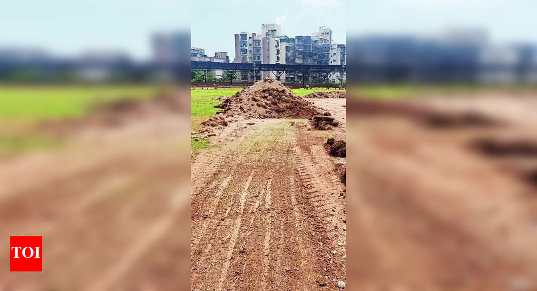 Sports Complex: Bmc Probes Illegal Cricket Pitch-digging At Sports ...