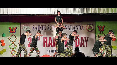 Extinction Event: Sainik School Nalandacelebrates Raising Day ...